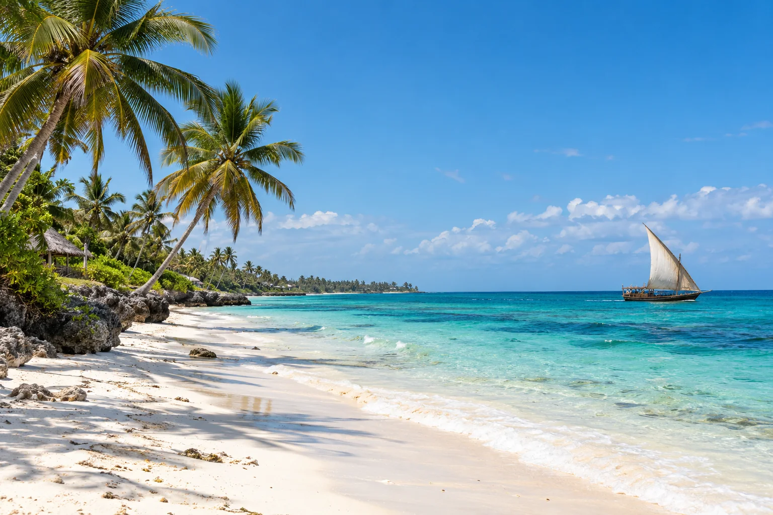 Illustrative Diani Coast scenery